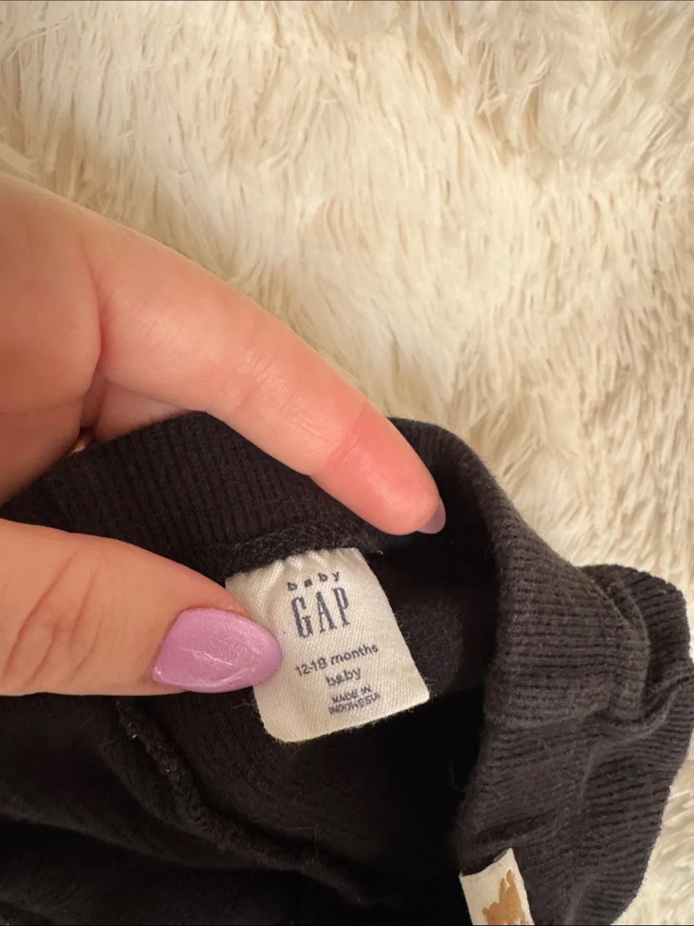 GAP Kids Pink Knit Joggers + Black Flare Pants Two-Pack